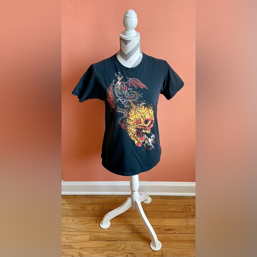 Threadless Dragon T-Shirt, Small